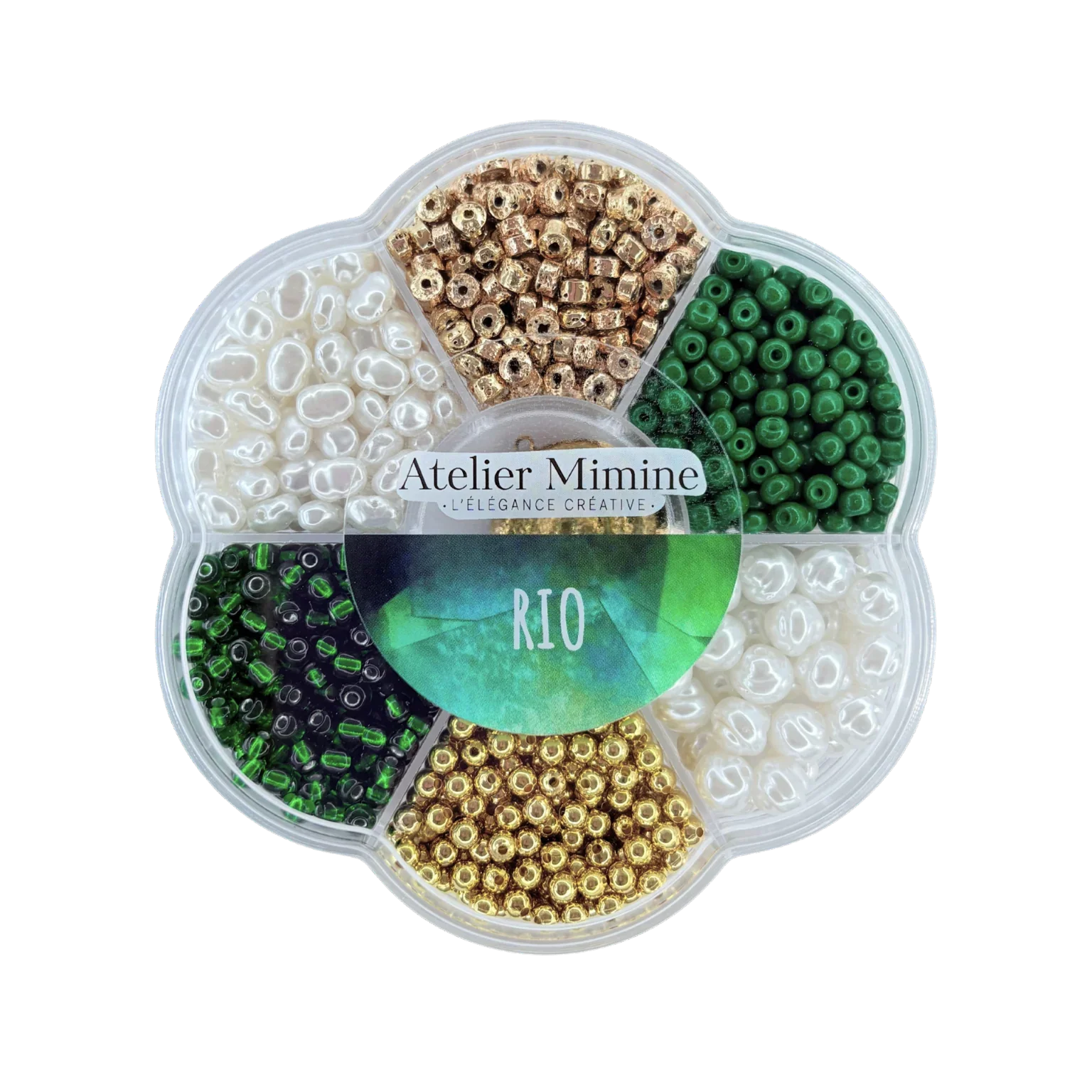 Bracelet DIY Rio perles tropicales
